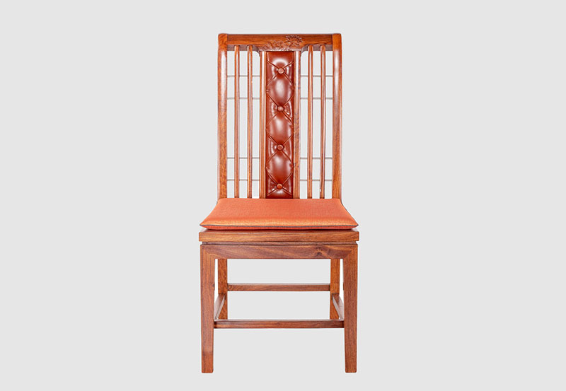 故城芙蓉榭中式实木餐椅效果图